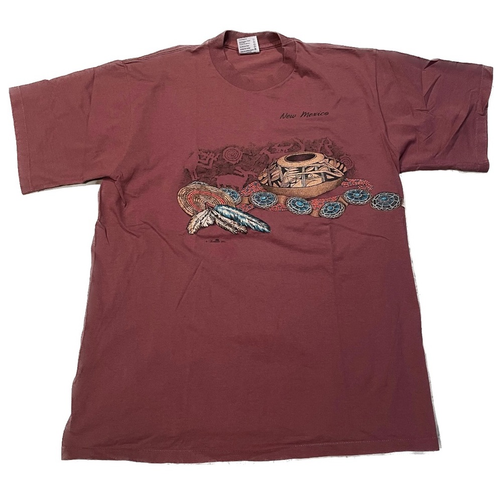 Vintage New Mexico Double Graphic T-Shirt